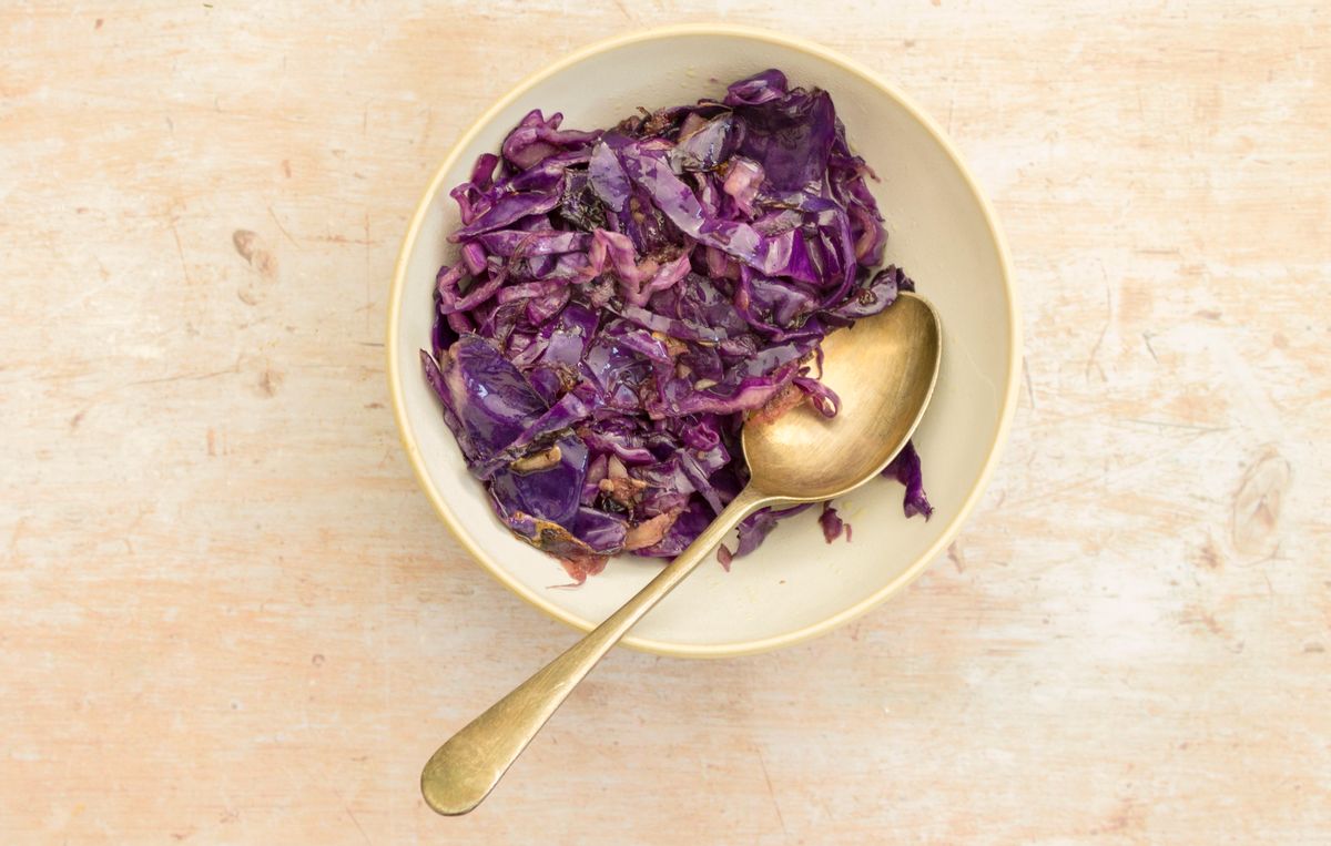 Low Carb Hot And Sweet Cabbage