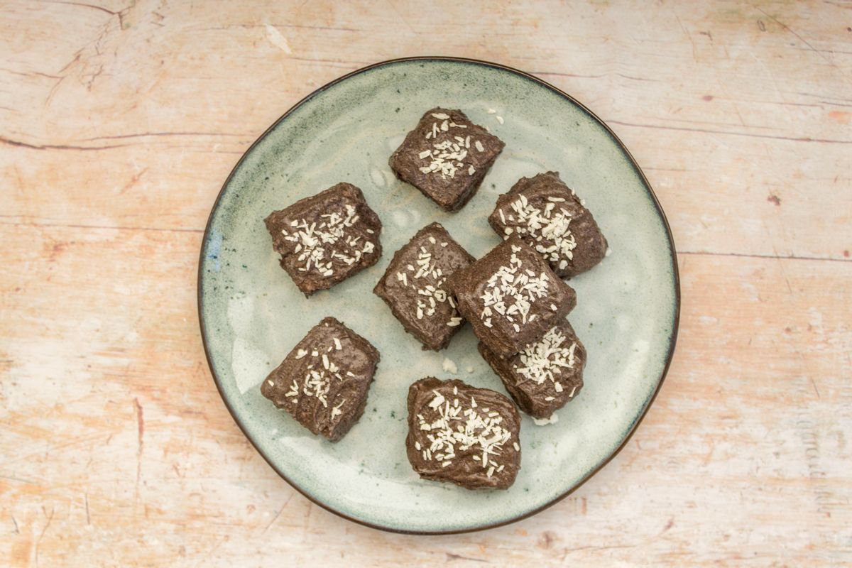 Keto Coconut Chocolate Squares