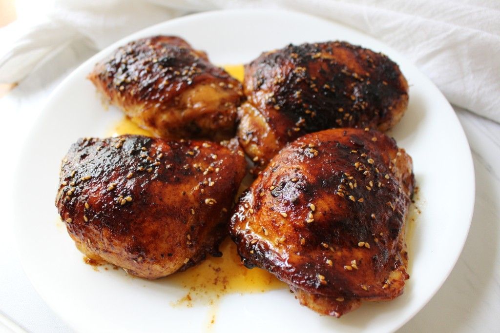 Keto Crispy Spicy Chicken Thighs