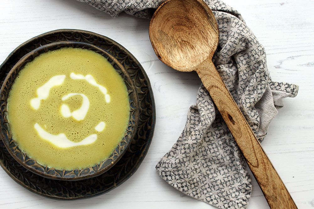 Low Carb Curried Cauliflower Soup