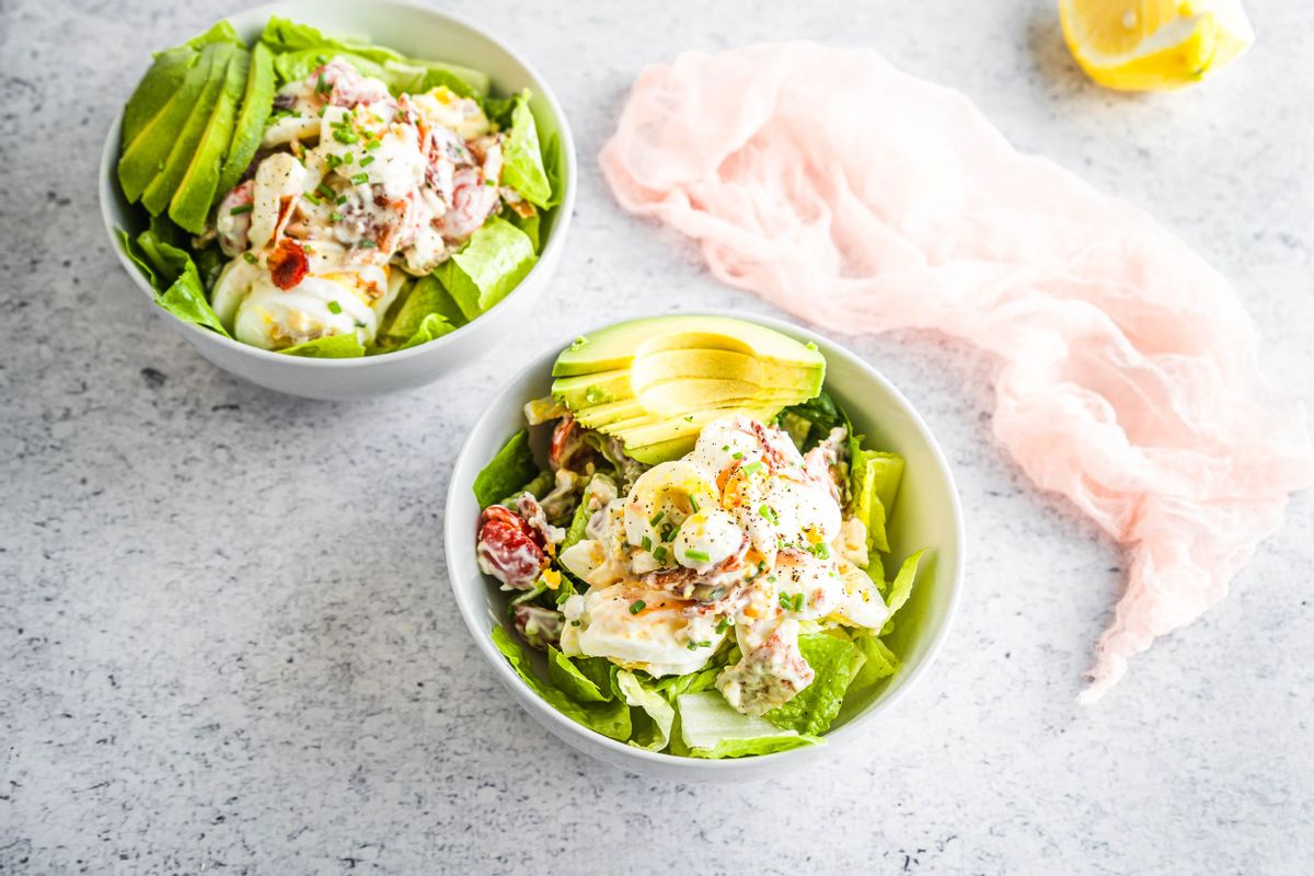 Keto Cobb Egg Salad