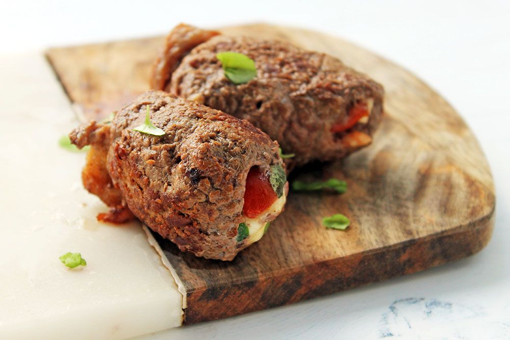 Keto Italian Steak Rolls