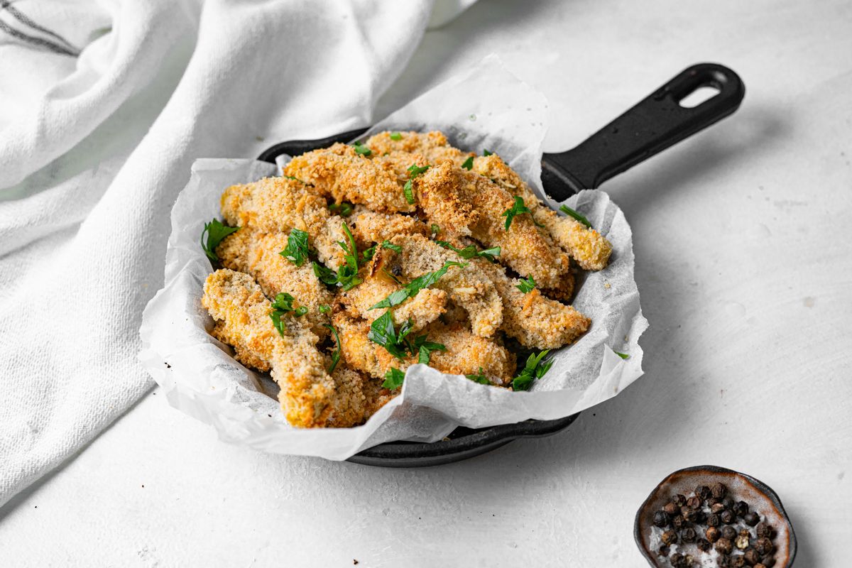 Crispy Air Fried Keto Artichoke Fries