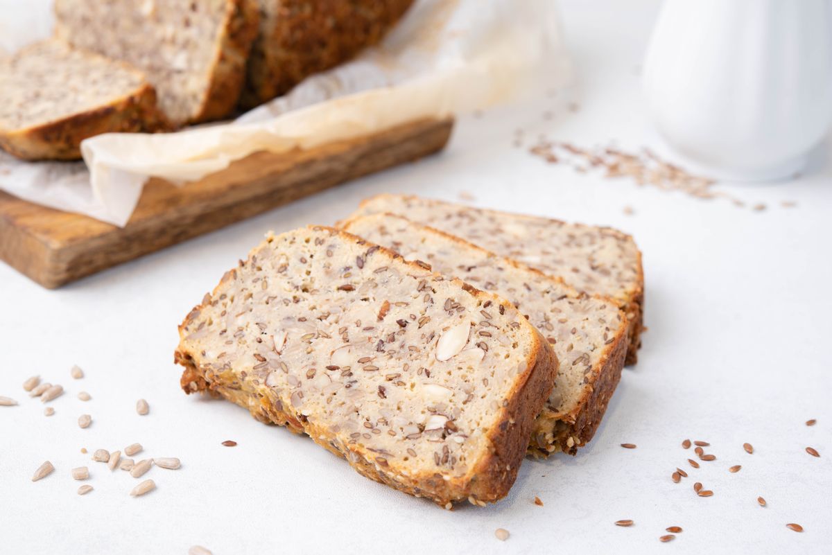 Easy Keto High-Fiber Bread