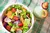 Julienne Salad (meat, Cheese, Eggs, Vegetables)