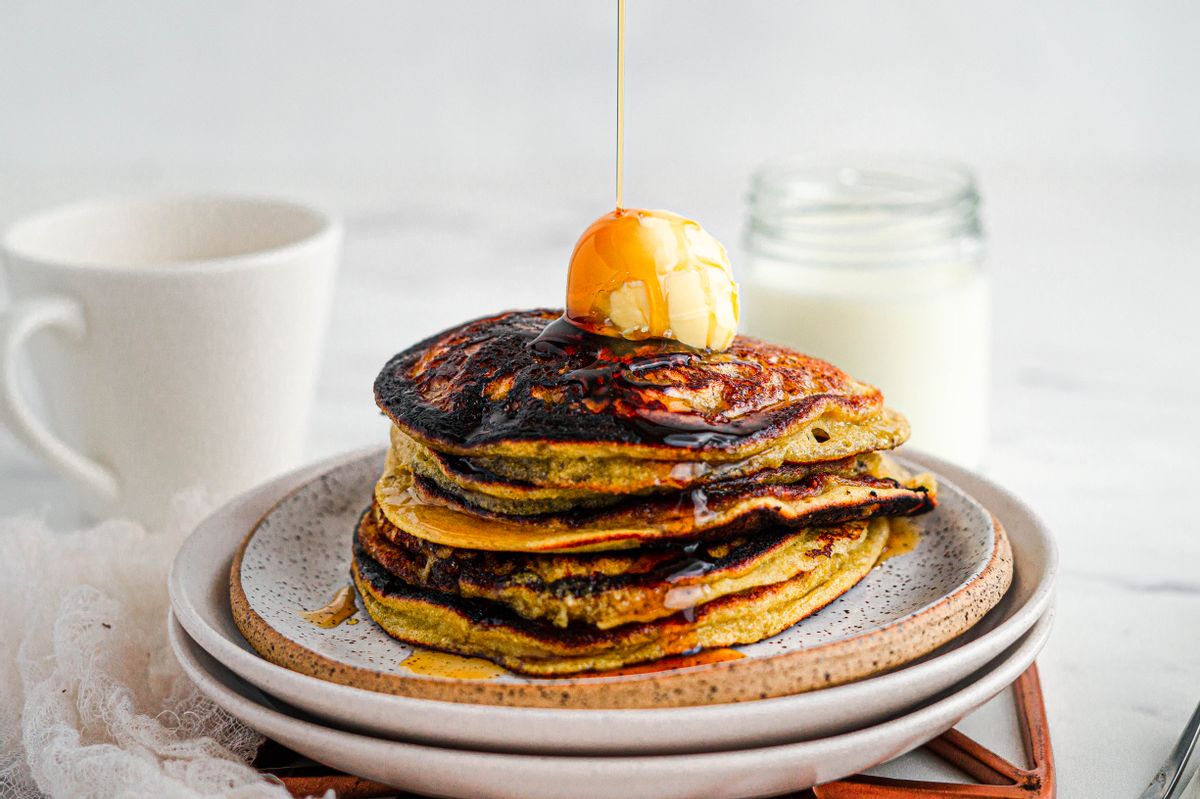 Moderate Carb Plantain Pancakes