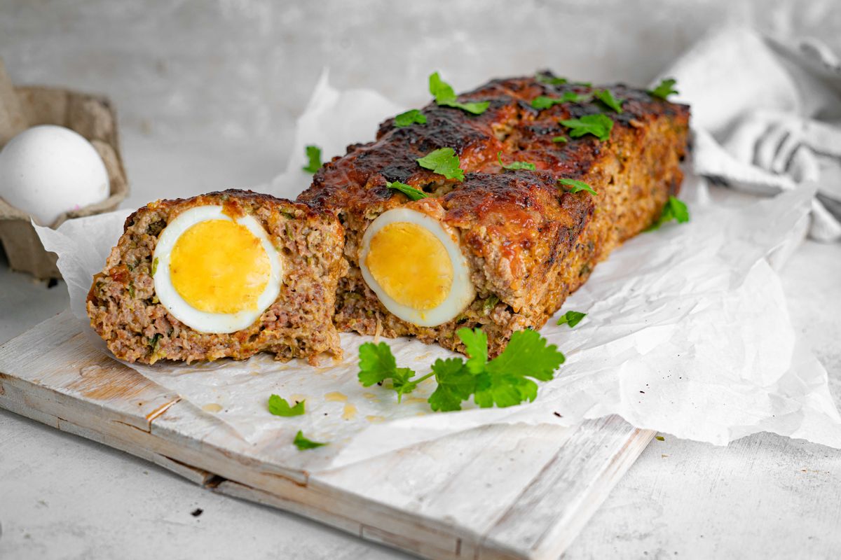 Easy Keto Easter Egg Meatloaf