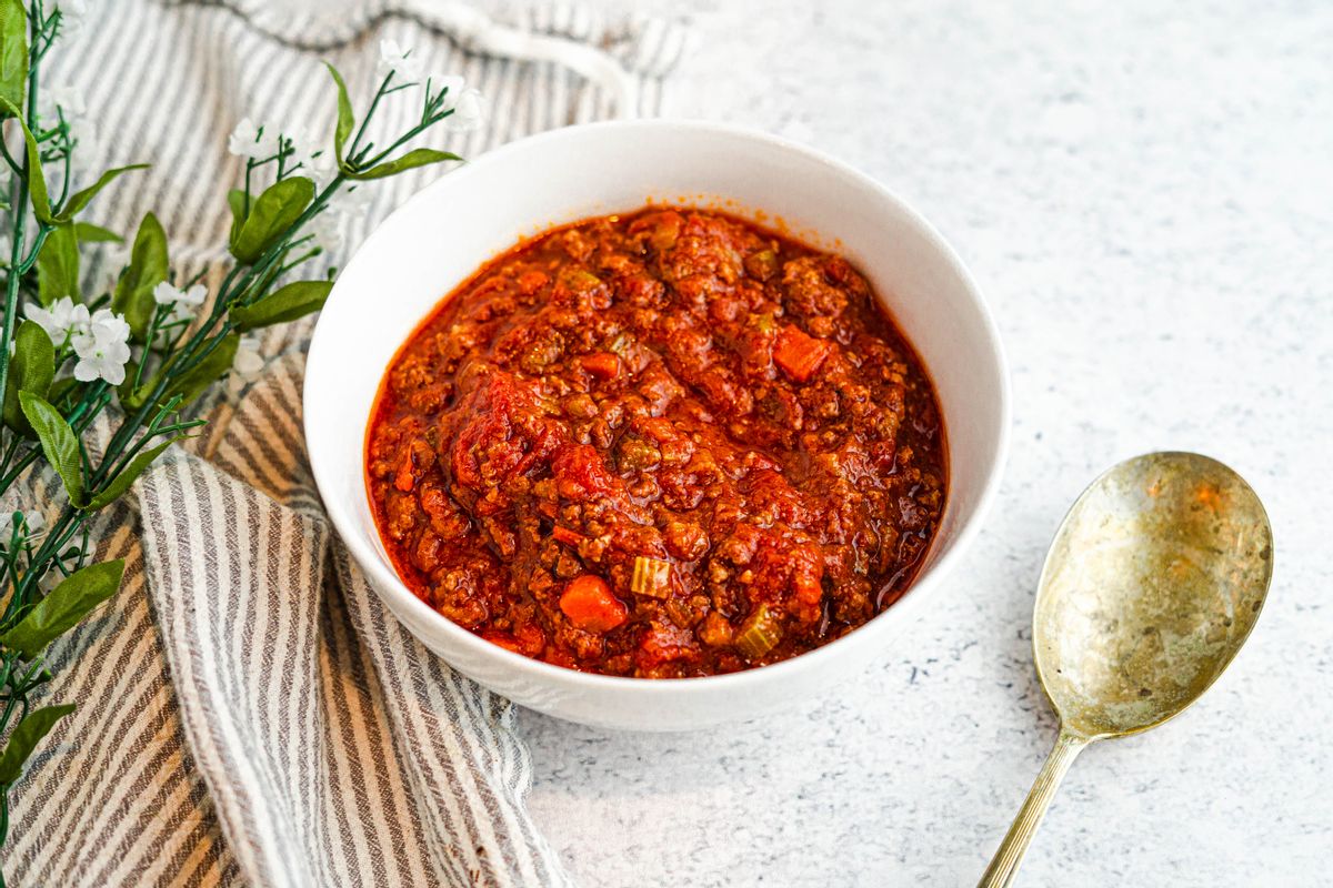 Keto Bolognese Sauce