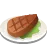 Beef steak, tenderloin or filet mignon, visible fat eaten