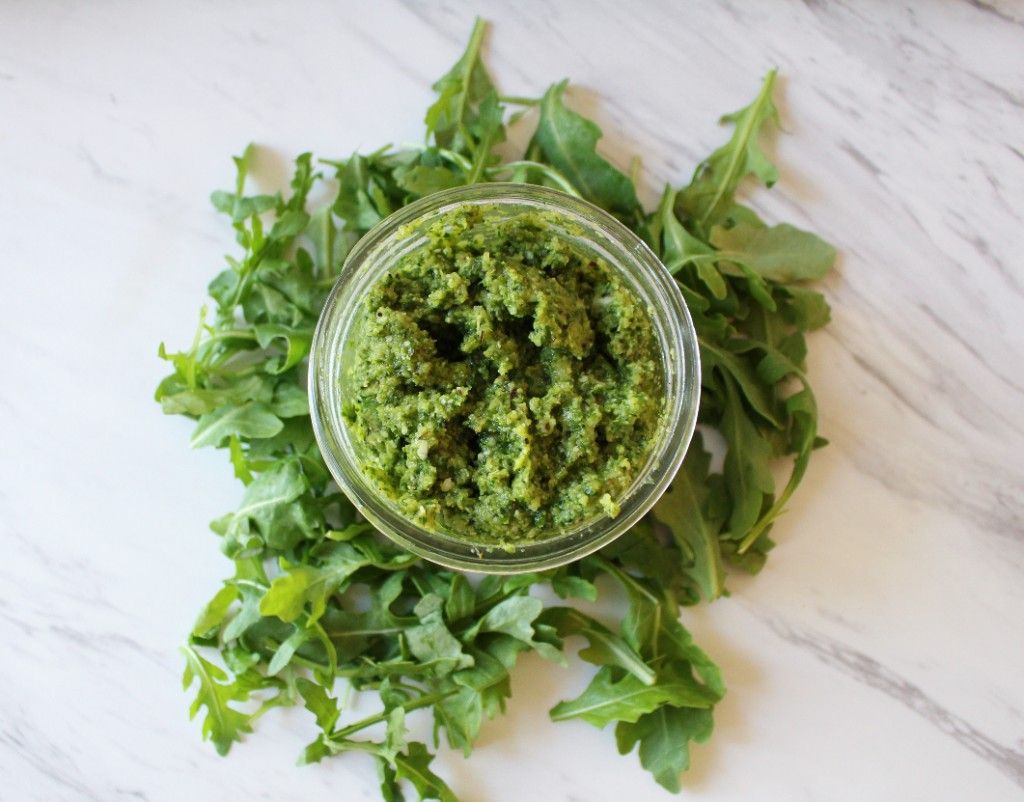 Keto No Nut Broccoli Pesto 