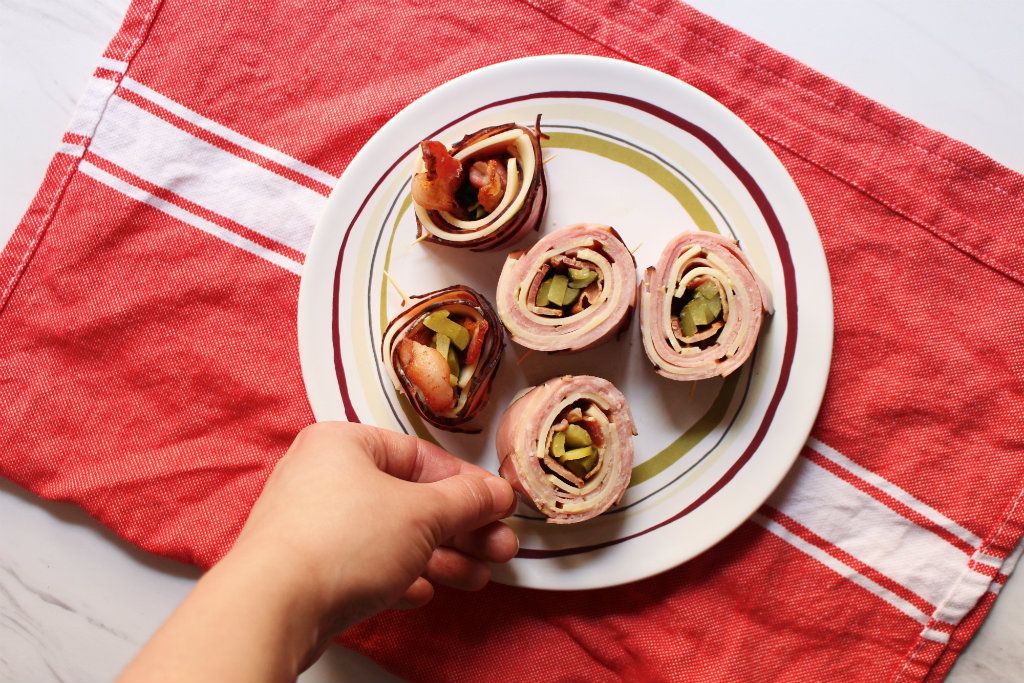 Keto Cubano Pinwheels