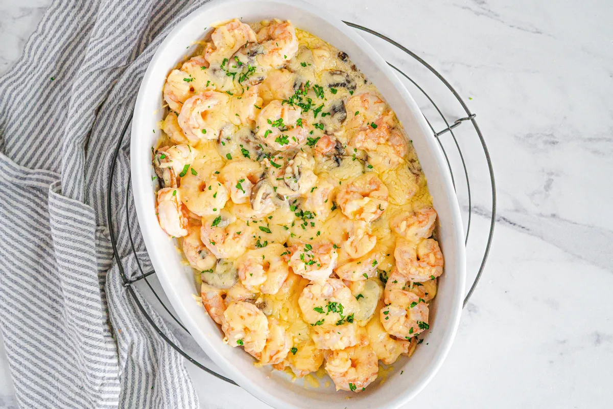 Keto Seafood Casserole