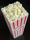 Popcorn, Popped In Oil, Buttered, Orville Redenbacher's Microwave Butter Popcorn