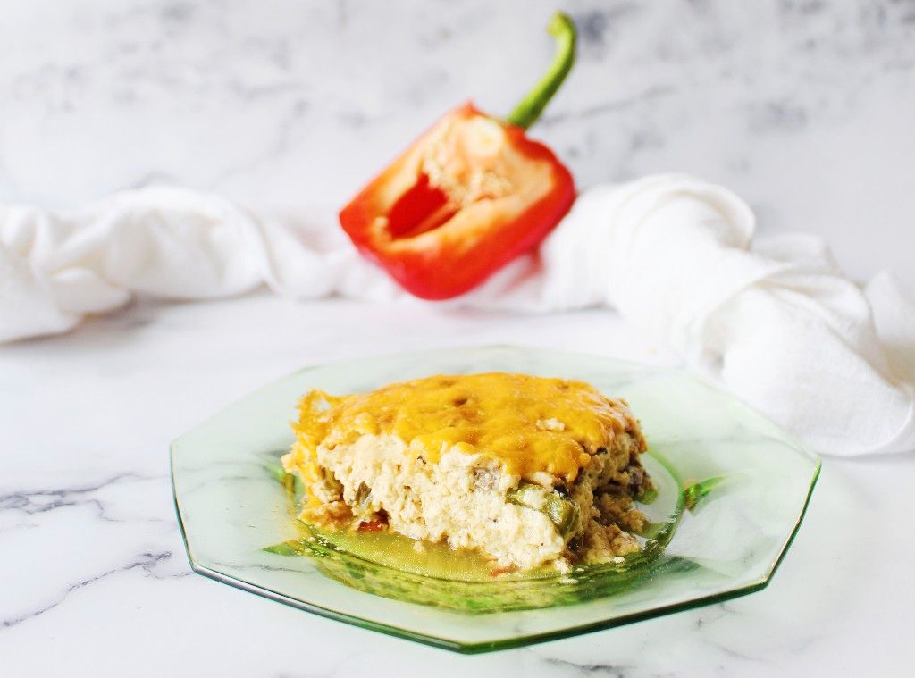 Keto Best Vegetarian Breakfast Casserole