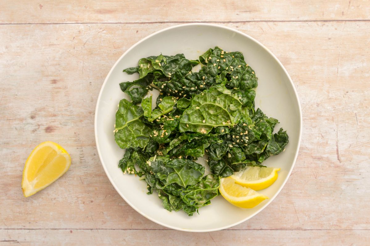 Keto Sesame Kale Salad