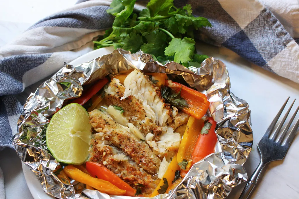 Keto Flaky Fajita Cod