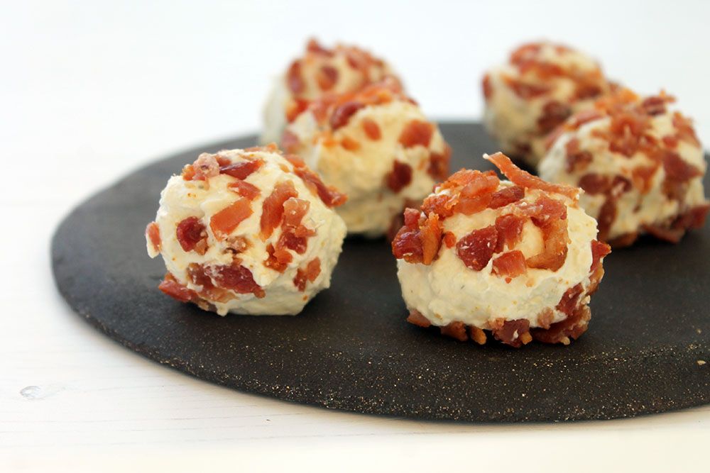 Keto Blue Cheese Bacon and Walnut Fat Bombs