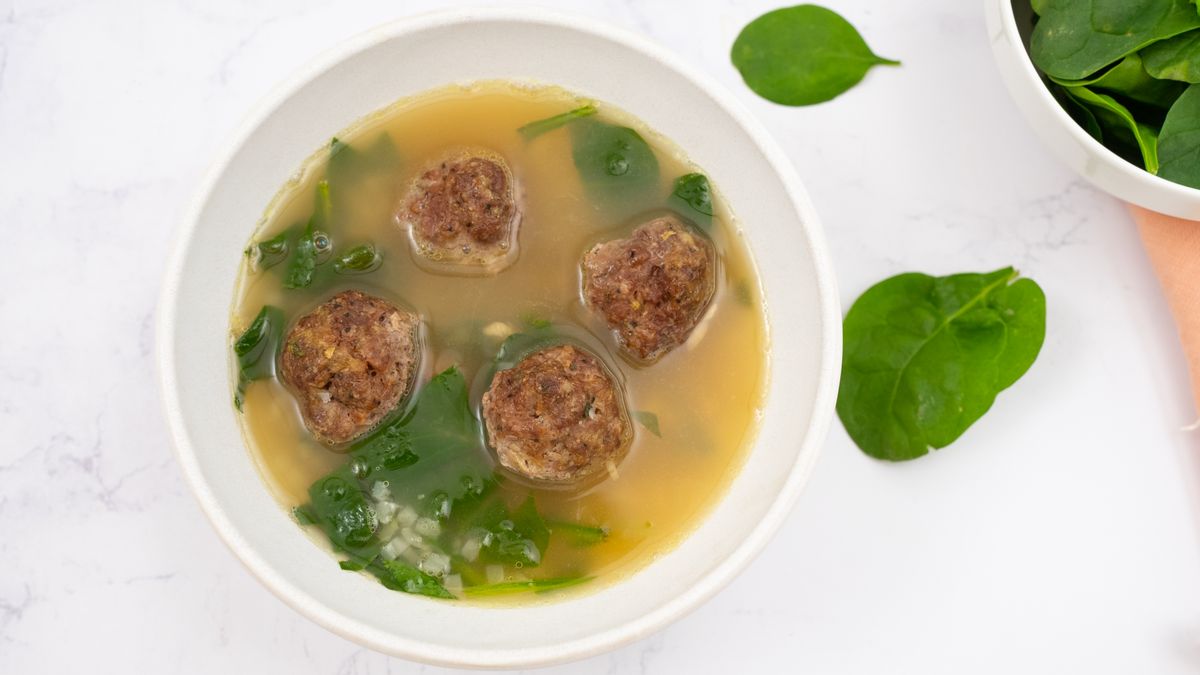 Keto Italian Wedding Soup