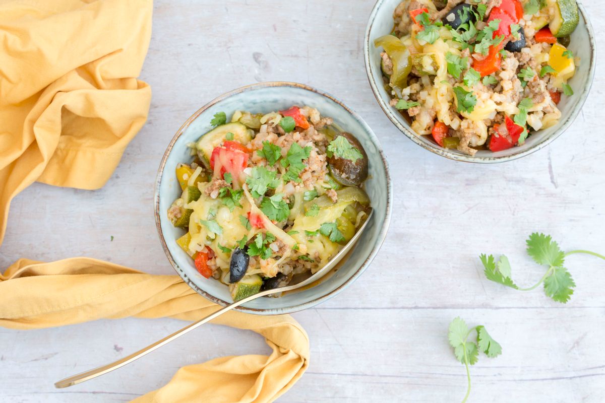 Low Carb Mexican Slow Cooker Casserole