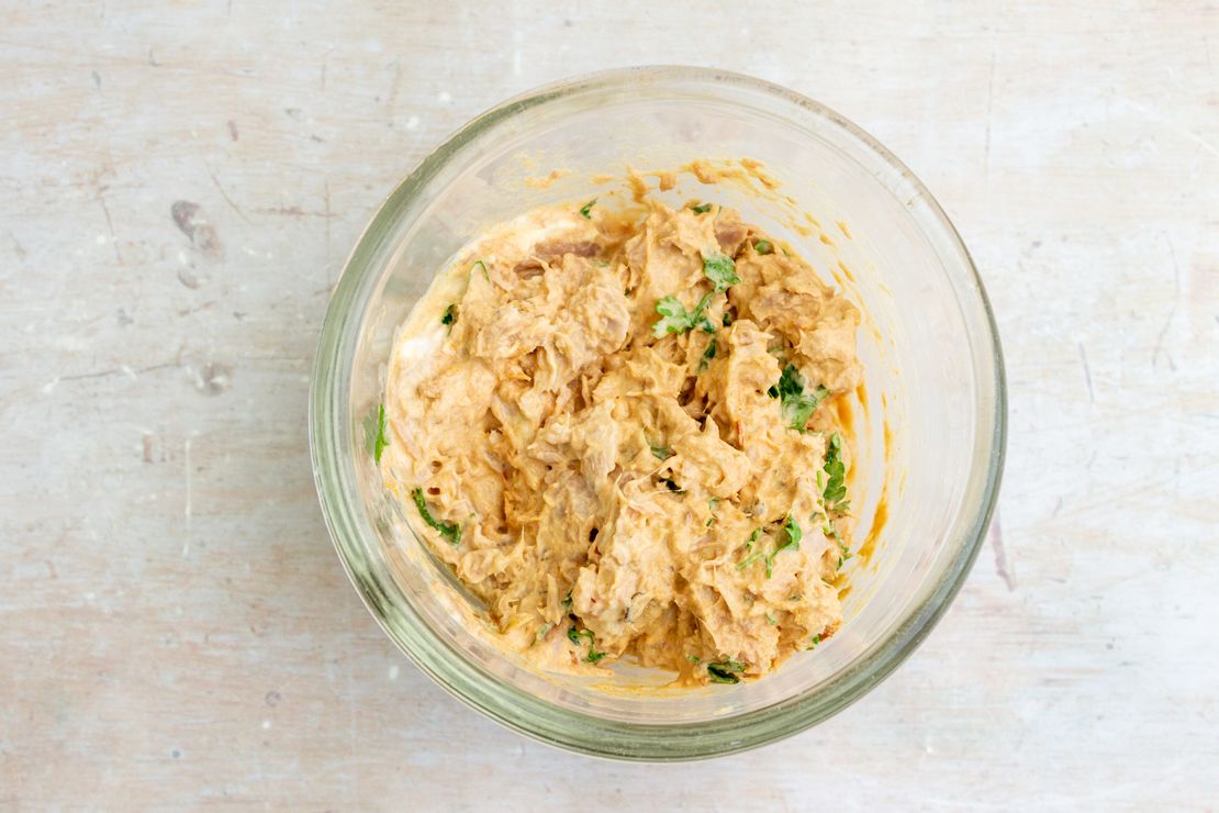 Keto Tahini and Harissa Tuna Mayo