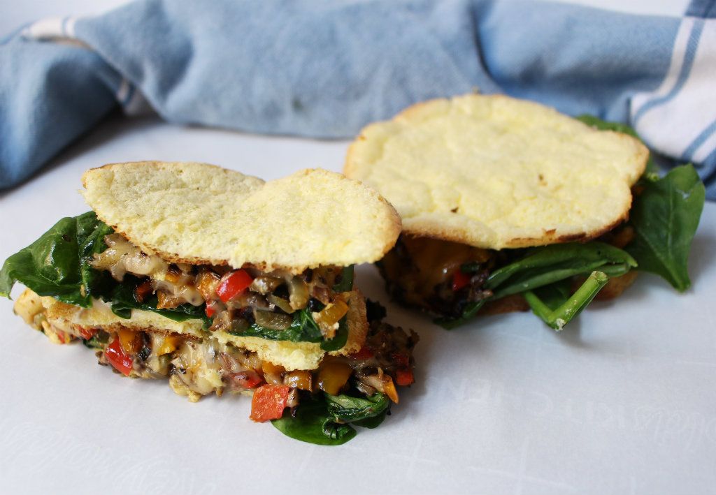 Keto Hot Veggie Sandwiches