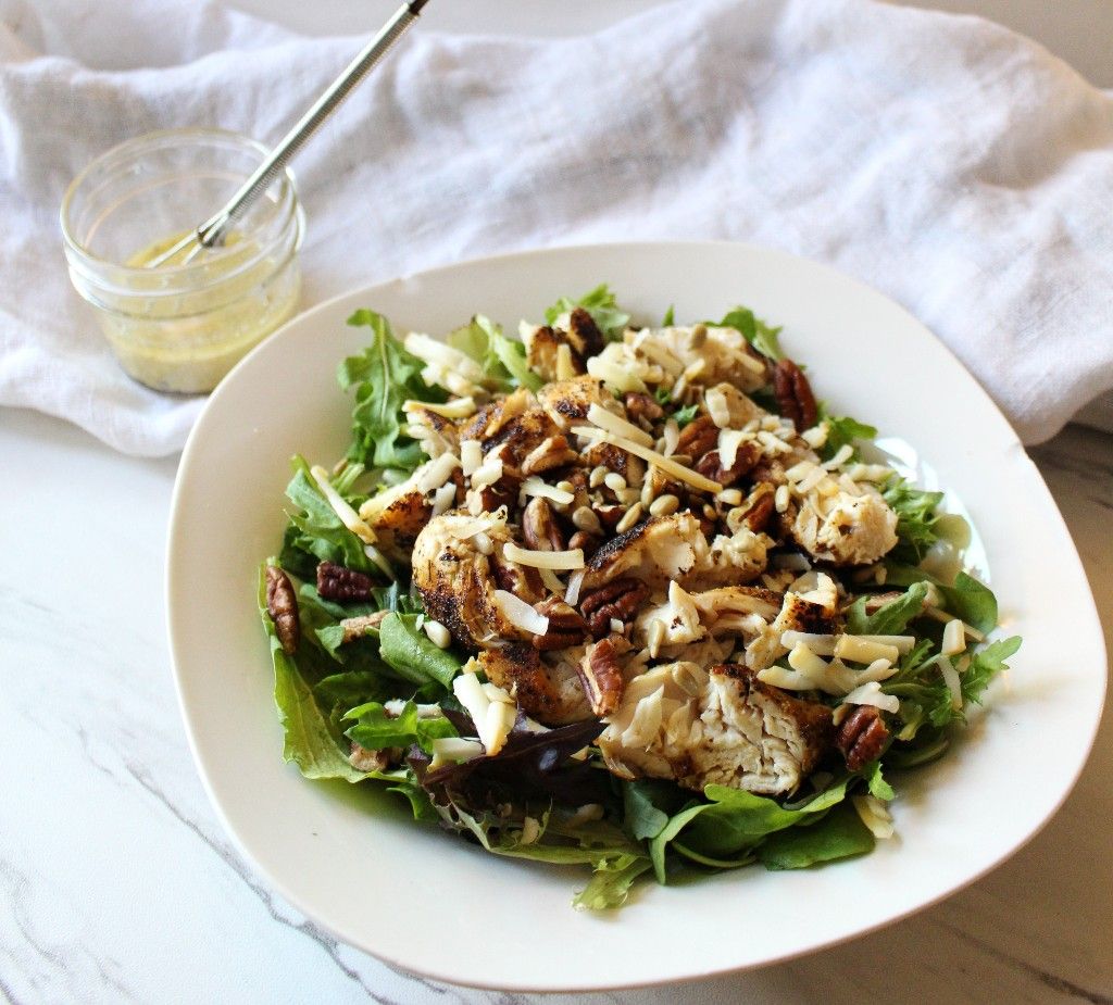 Keto Harvest Chicken Salad w Apple Cider Dressing