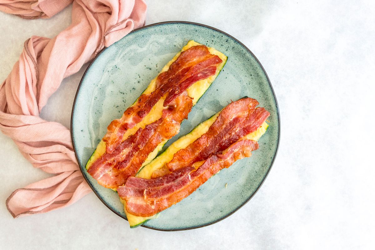 Keto Cheese and Bacon Melt