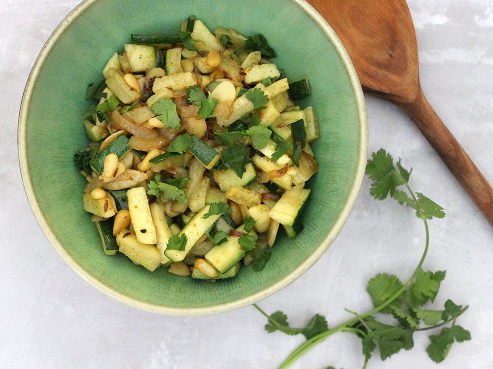 Keto Moroccan Zucchini