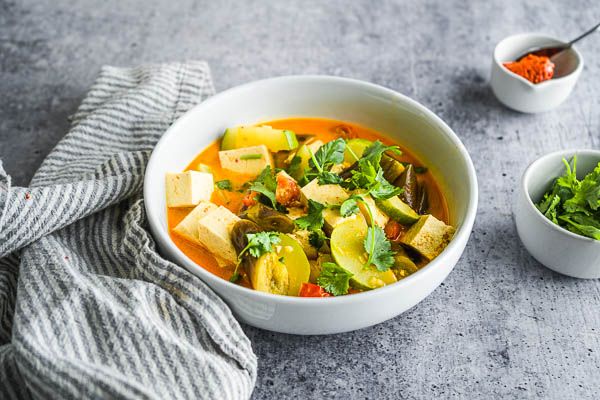 Low carb cheap thai red curry