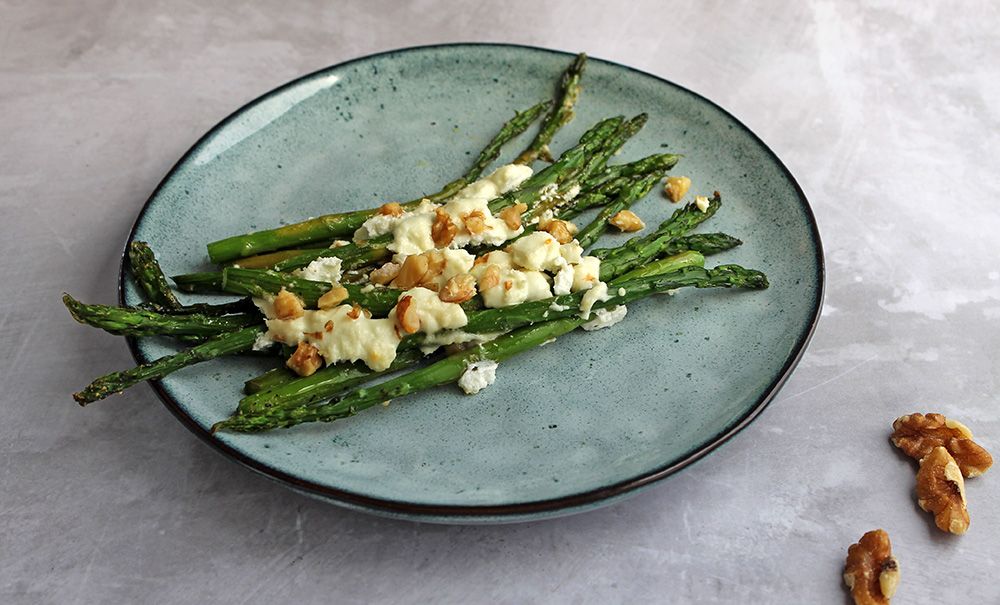 Keto Cheesy Asparagus