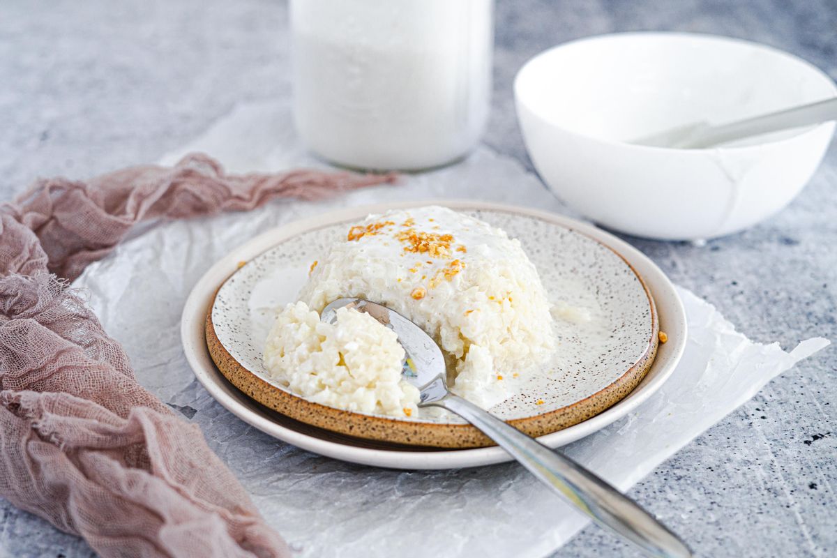 Keto Vietnamese Peanut Sticky Rice