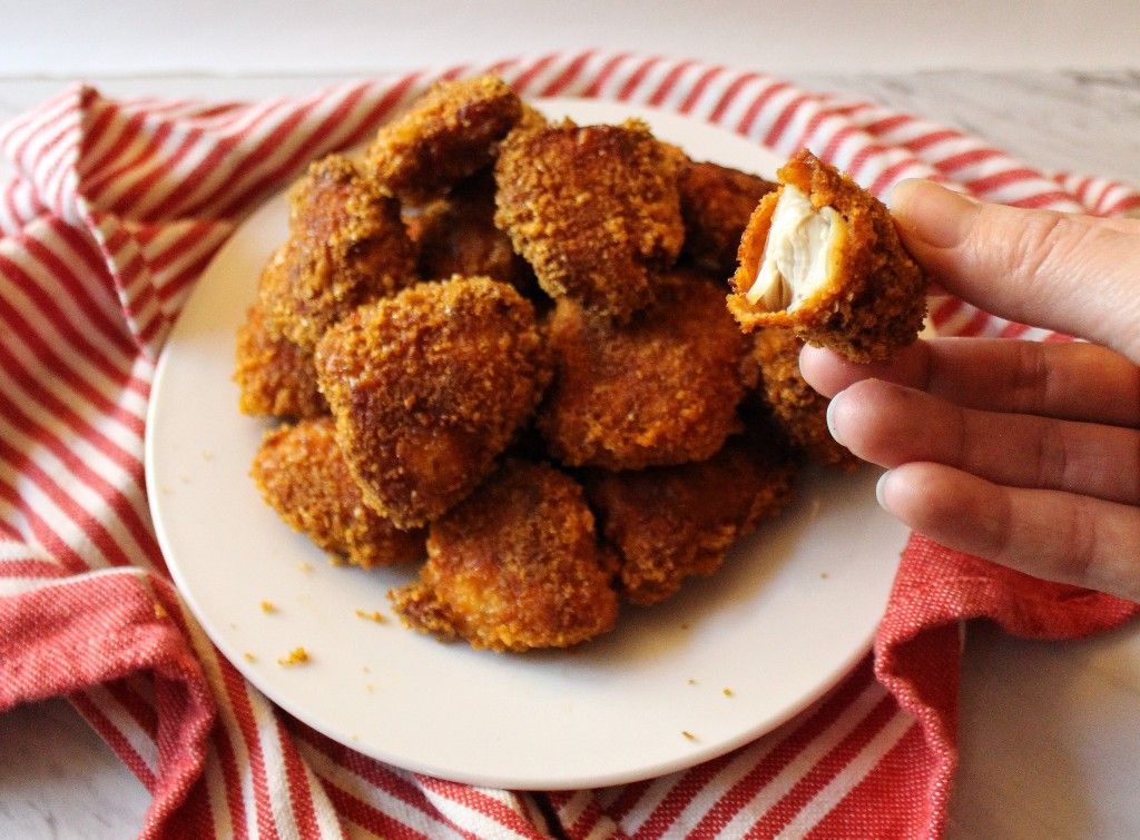 Keto Air Fryer Spicy Chicken Nuggets