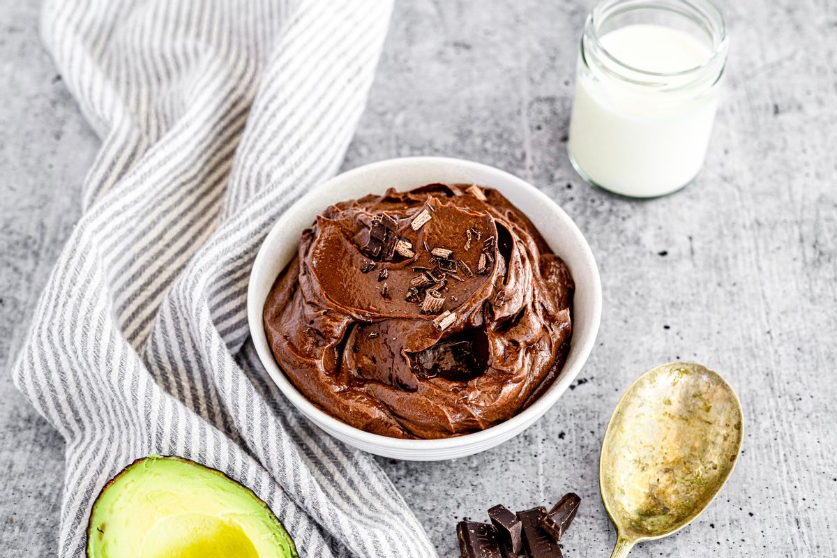 Keto Chocolate Avocado Pudding