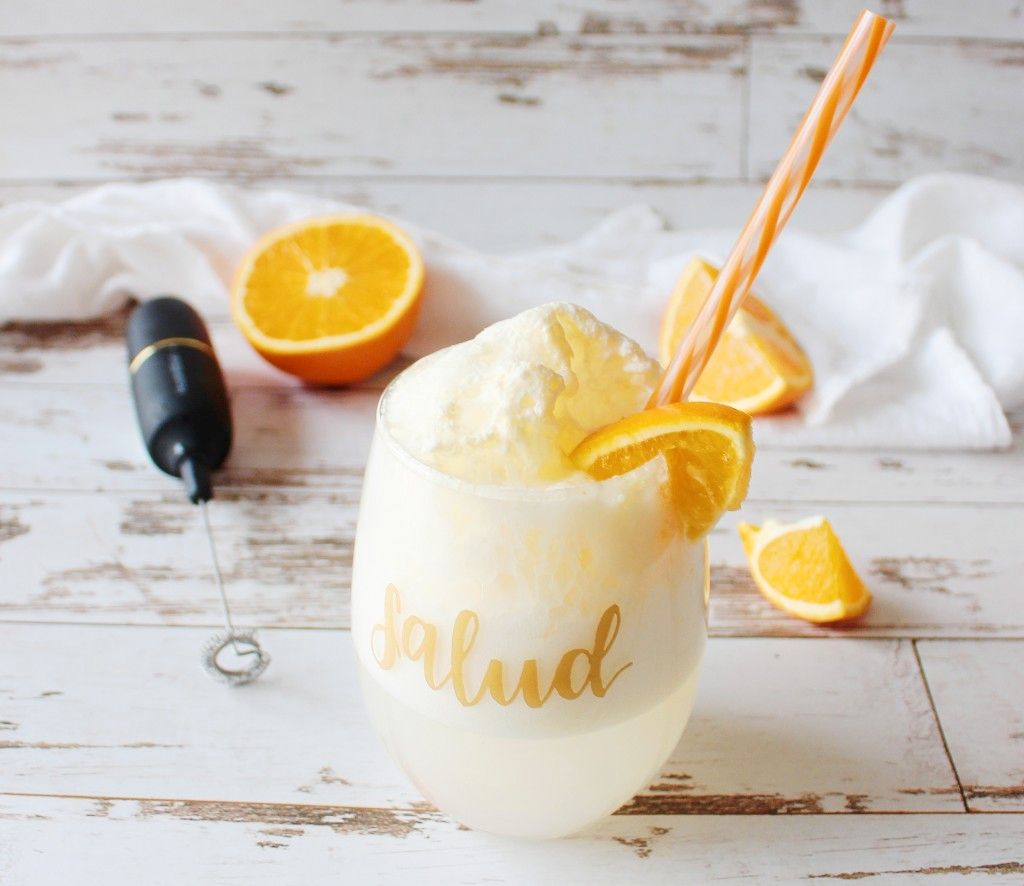 Easy Keto Orange Cream Soda