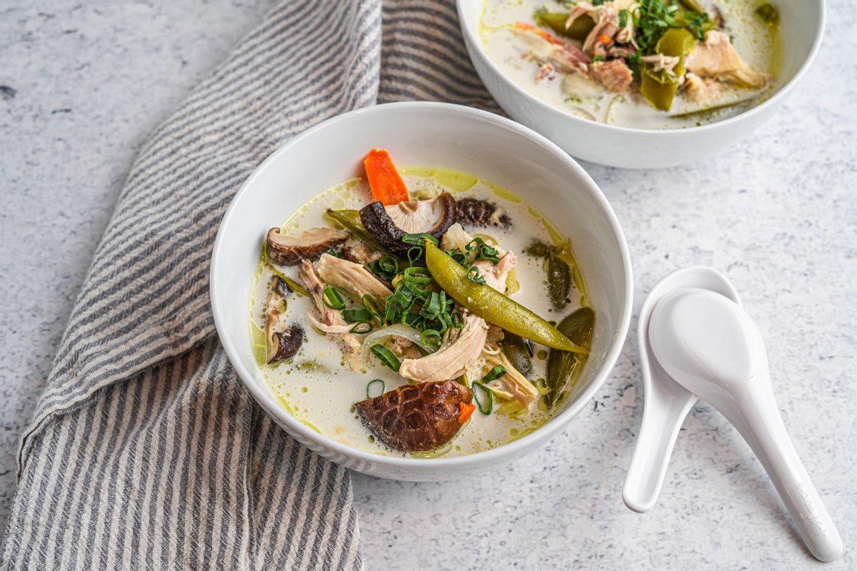 Keto Instant Pot Asian Chicken Soup 