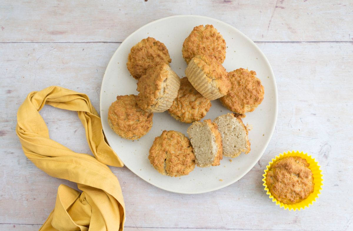 Keto Air Fryer Coconut Pound Cake Muffins