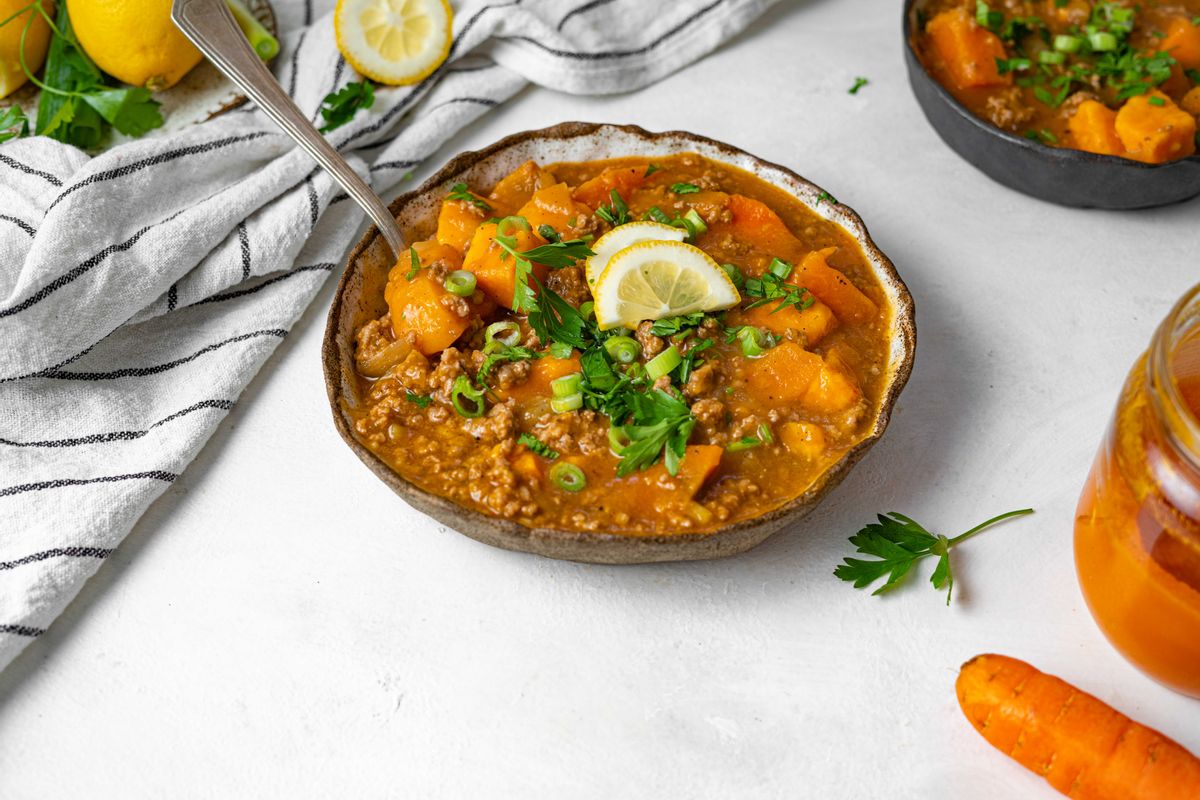 AIP Beef and Sweet Potato Stew