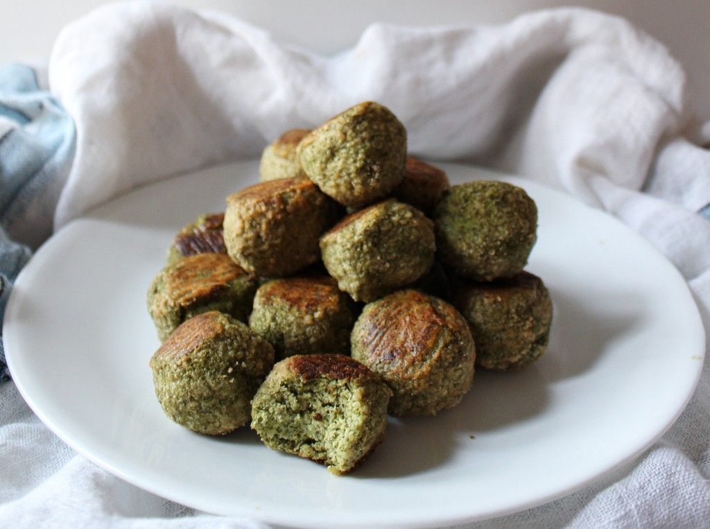 Keto Broccoli Pesto Bites