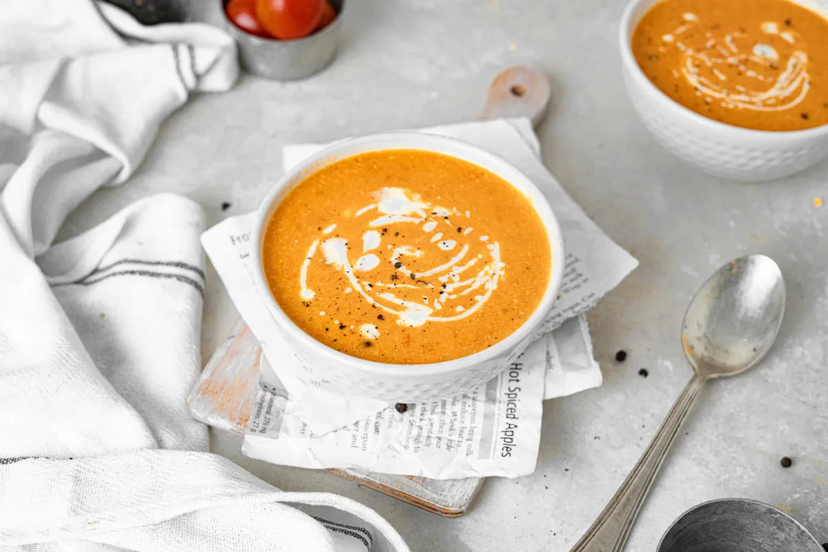 Creamy Keto Tomato Bisque Soup