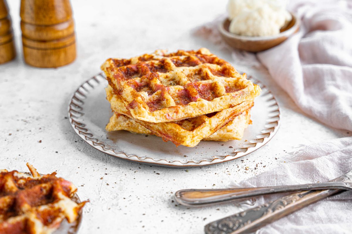 Mini Waffle Maker For Individual Waffles, Chowder, Keto Chaffles