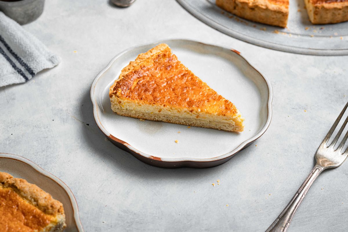 Keto Easter Ricotta Pie