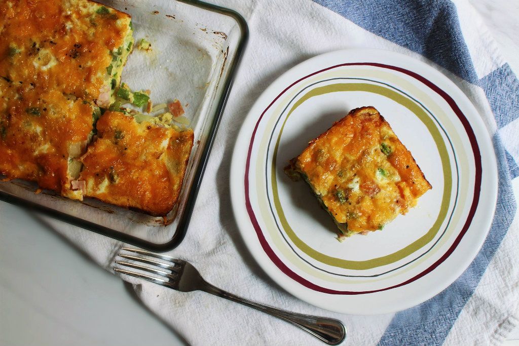 Ultimate Keto Denver Omelette Casserole