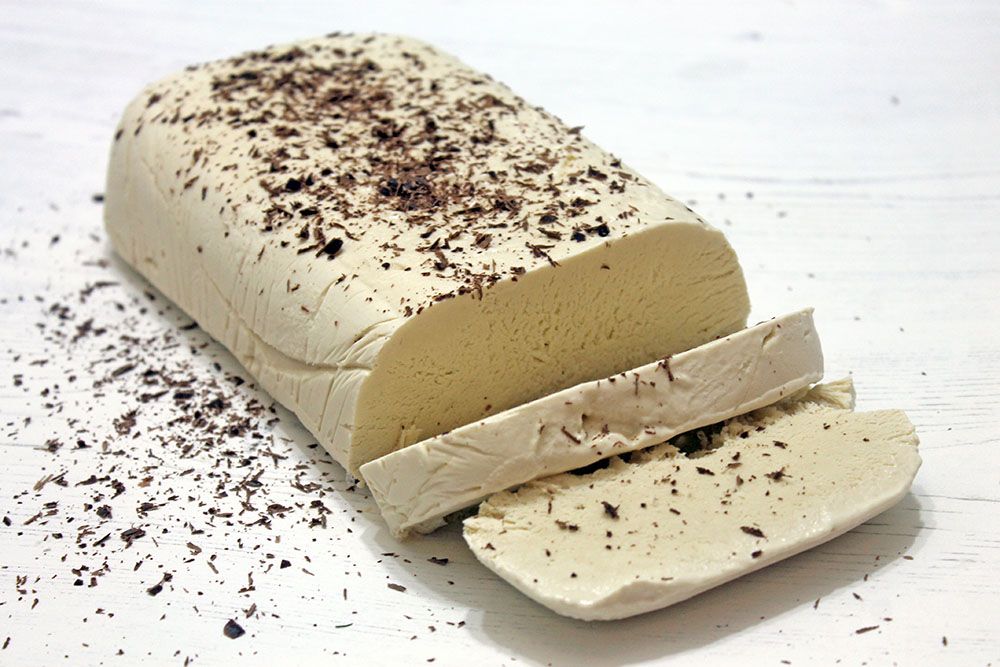 Keto Coffee Cream Cheese Semifreddo