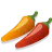 Grilled Pepper Blend Green Red & Yellow Bell Peppers