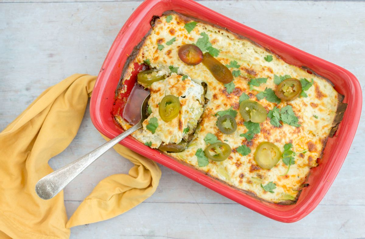 Keto Mexican Lasagna