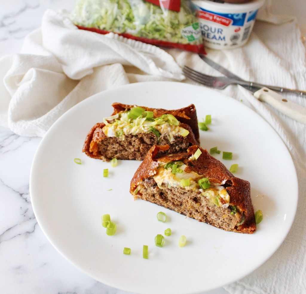 Low Carb OMAD Crunchy Nacho Burger Bowl