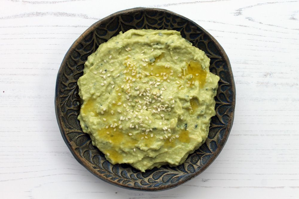 Keto Avocado Hummus