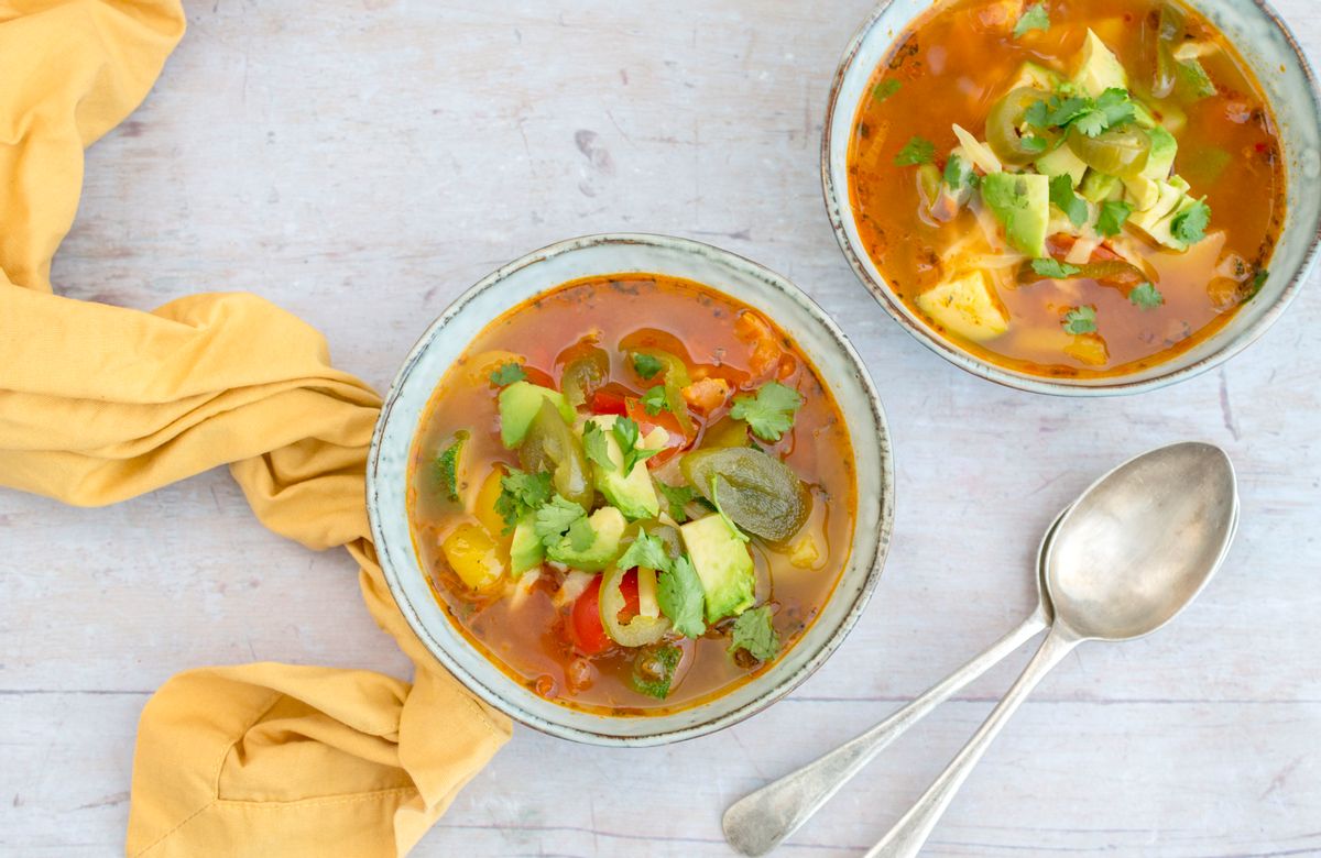 Low Carb Mexican Vegetable Soup