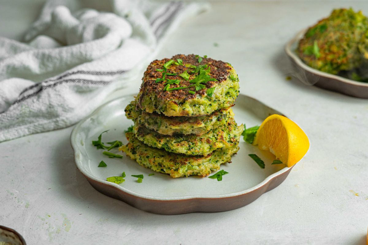 Healthy Whole Food Keto Broccoli Fritters