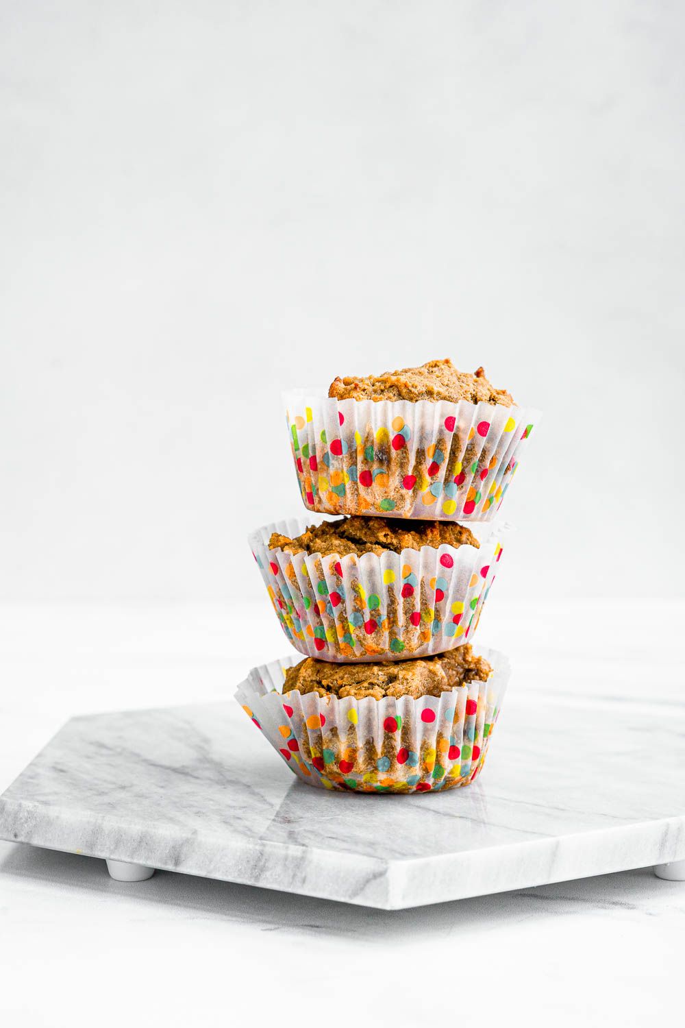 Low Carb Peanut Butter Banana Flour Muffins